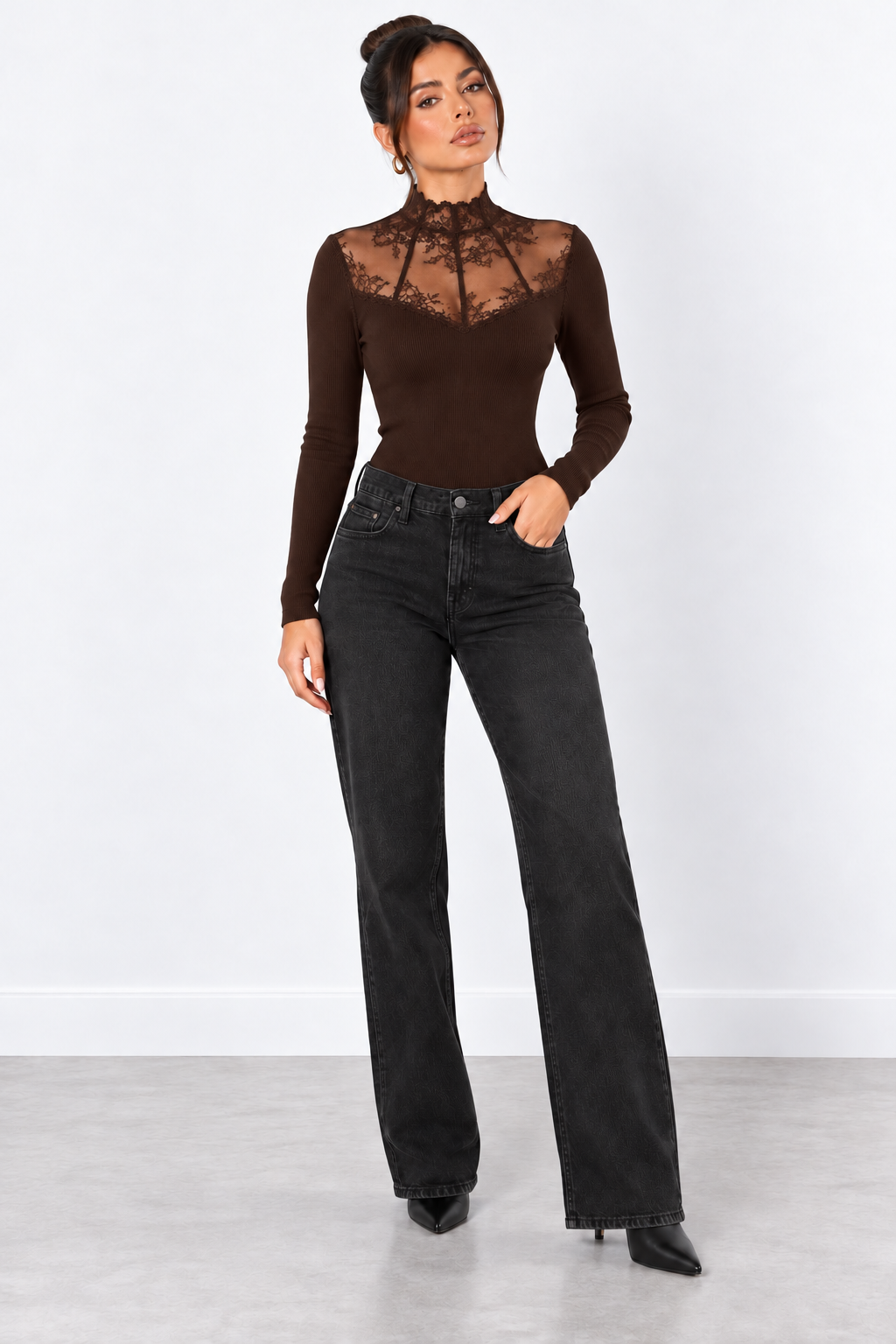 Sweetheart Knit Top