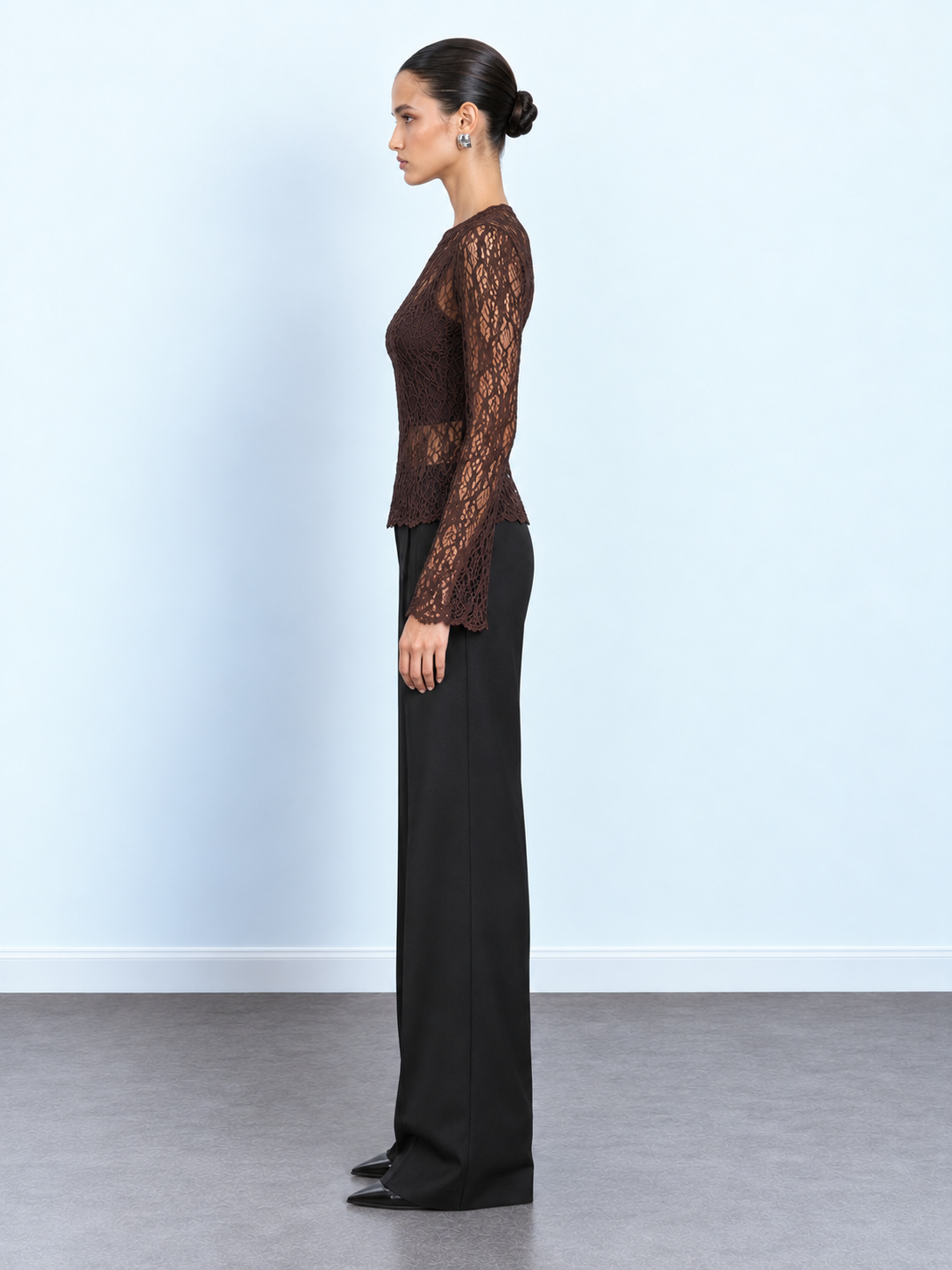 Sheer Lace Top