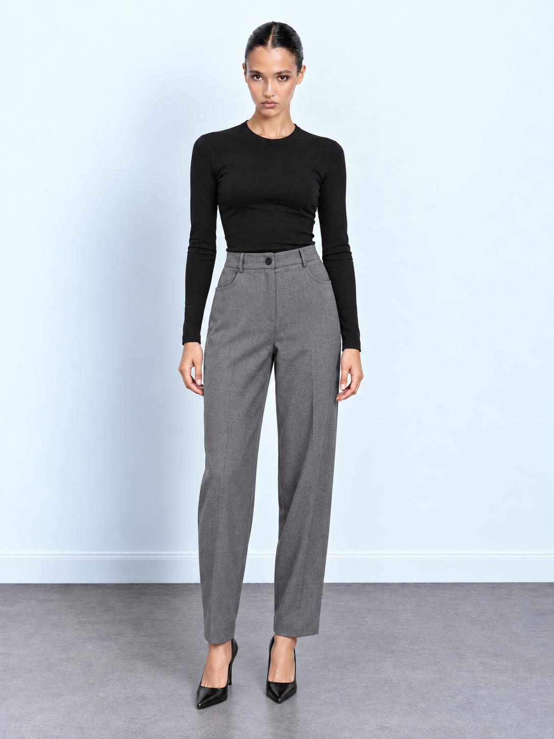 Tapered Tailored Trousers