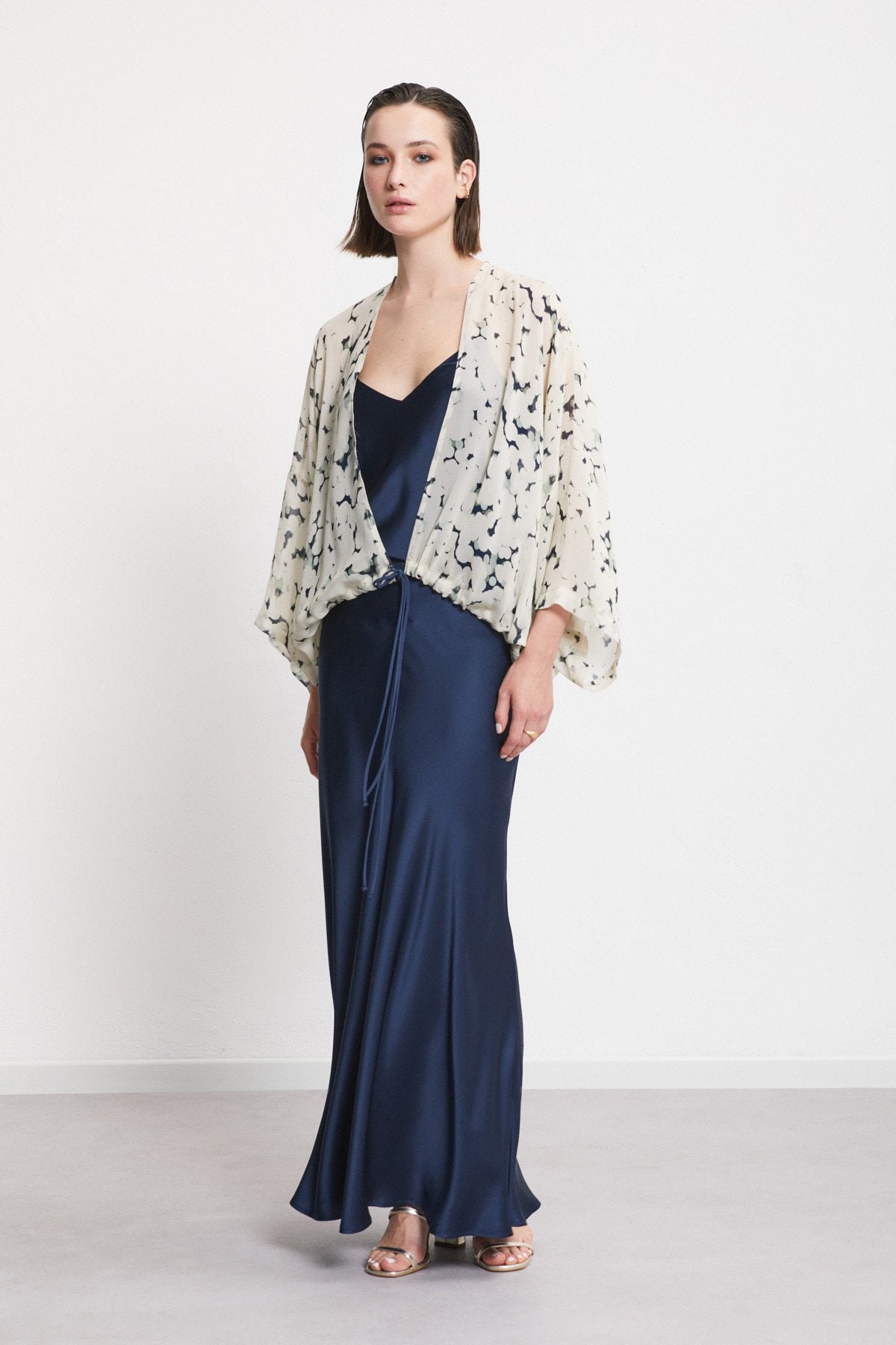 Cardigan with Drawstring