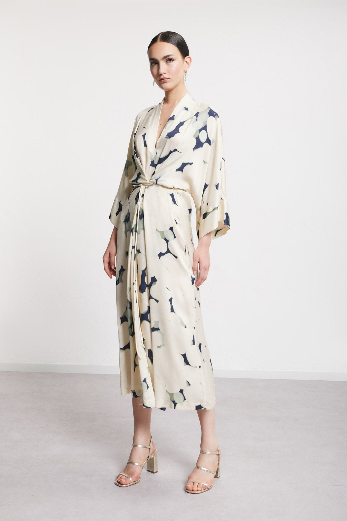 Long Printed Dress