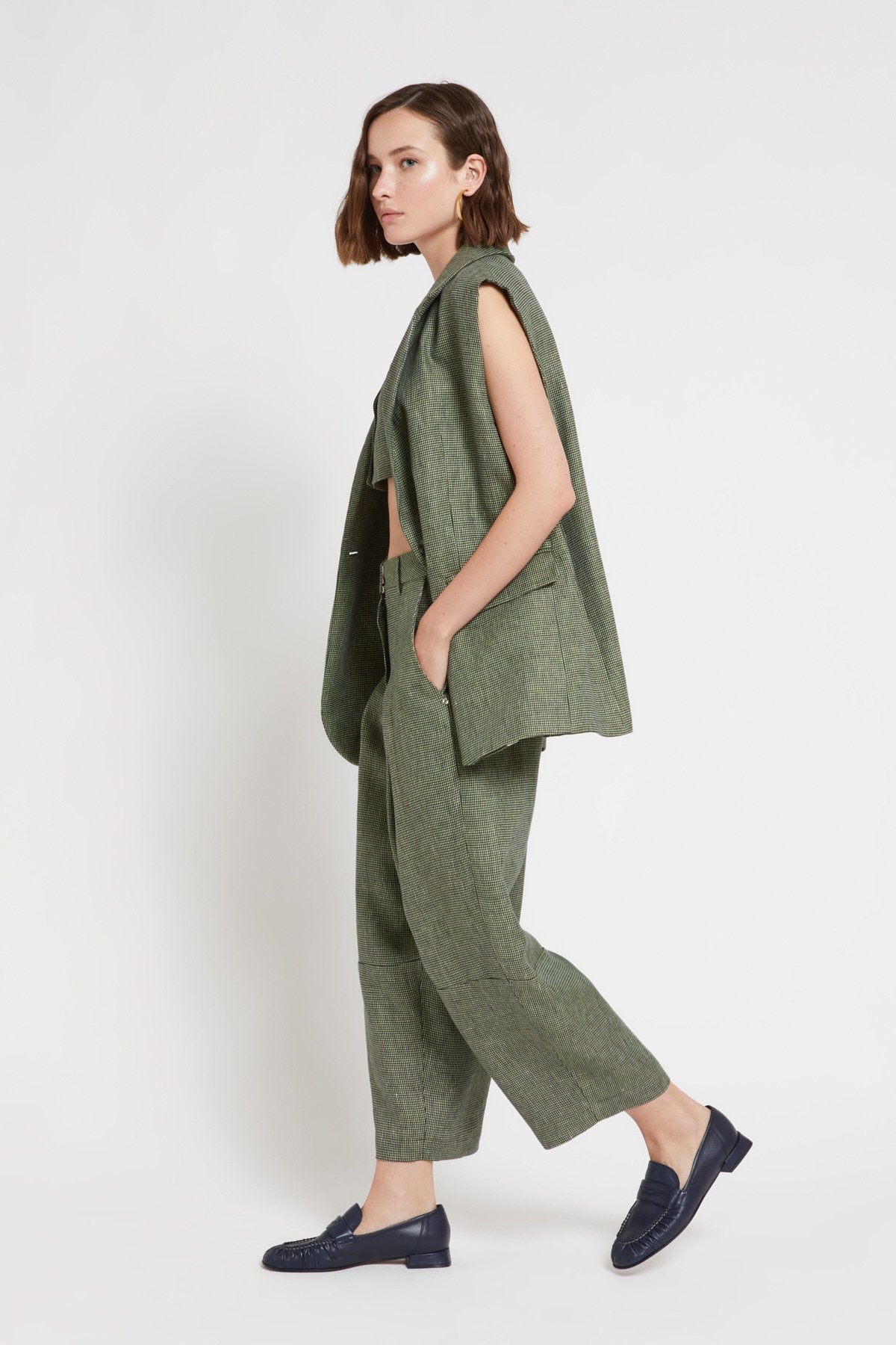 Trousers with Pleats