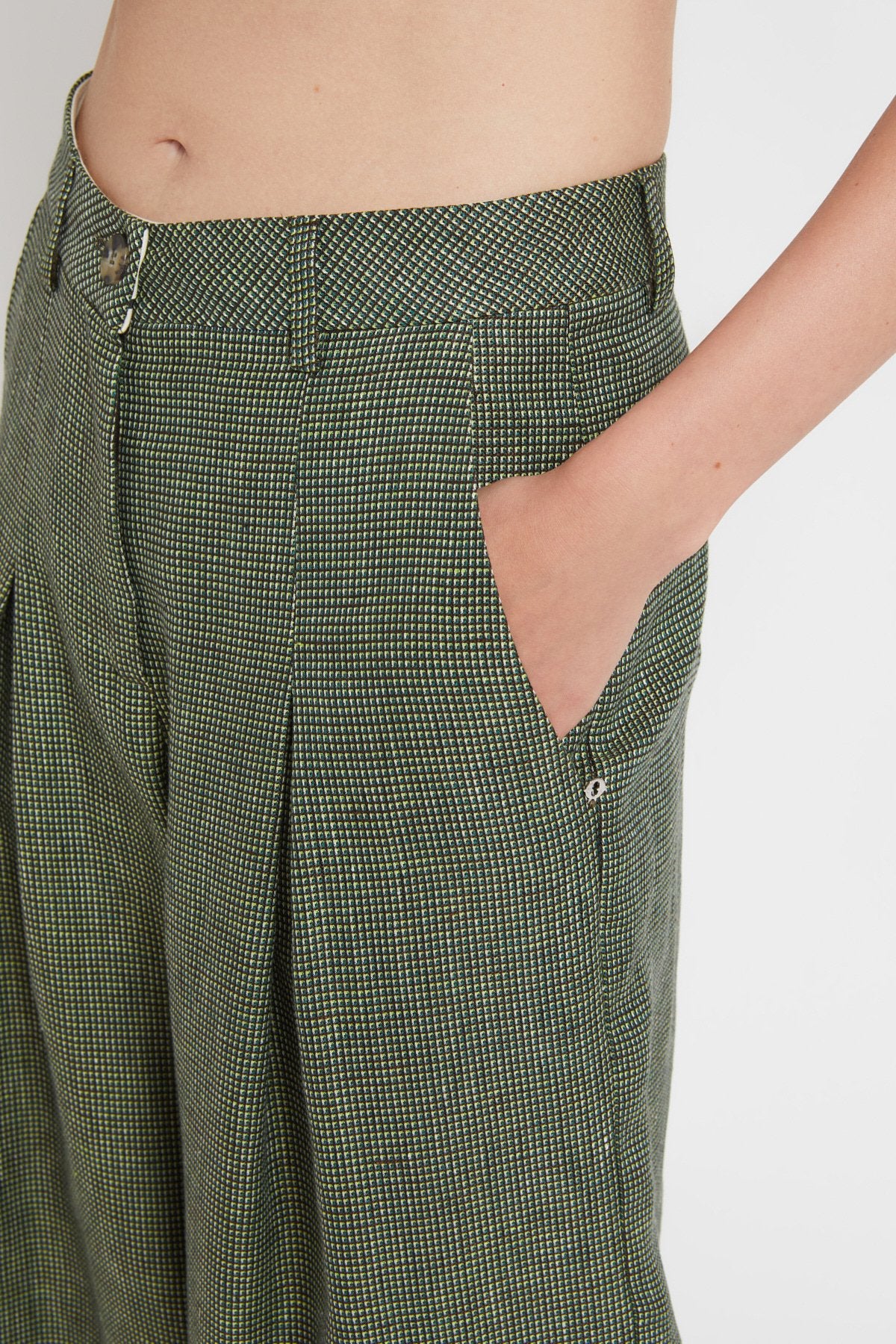 Trousers with Pleats