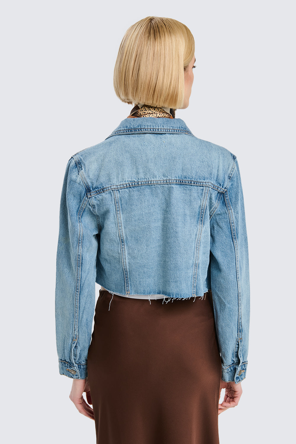 Cropped Denim Jacket