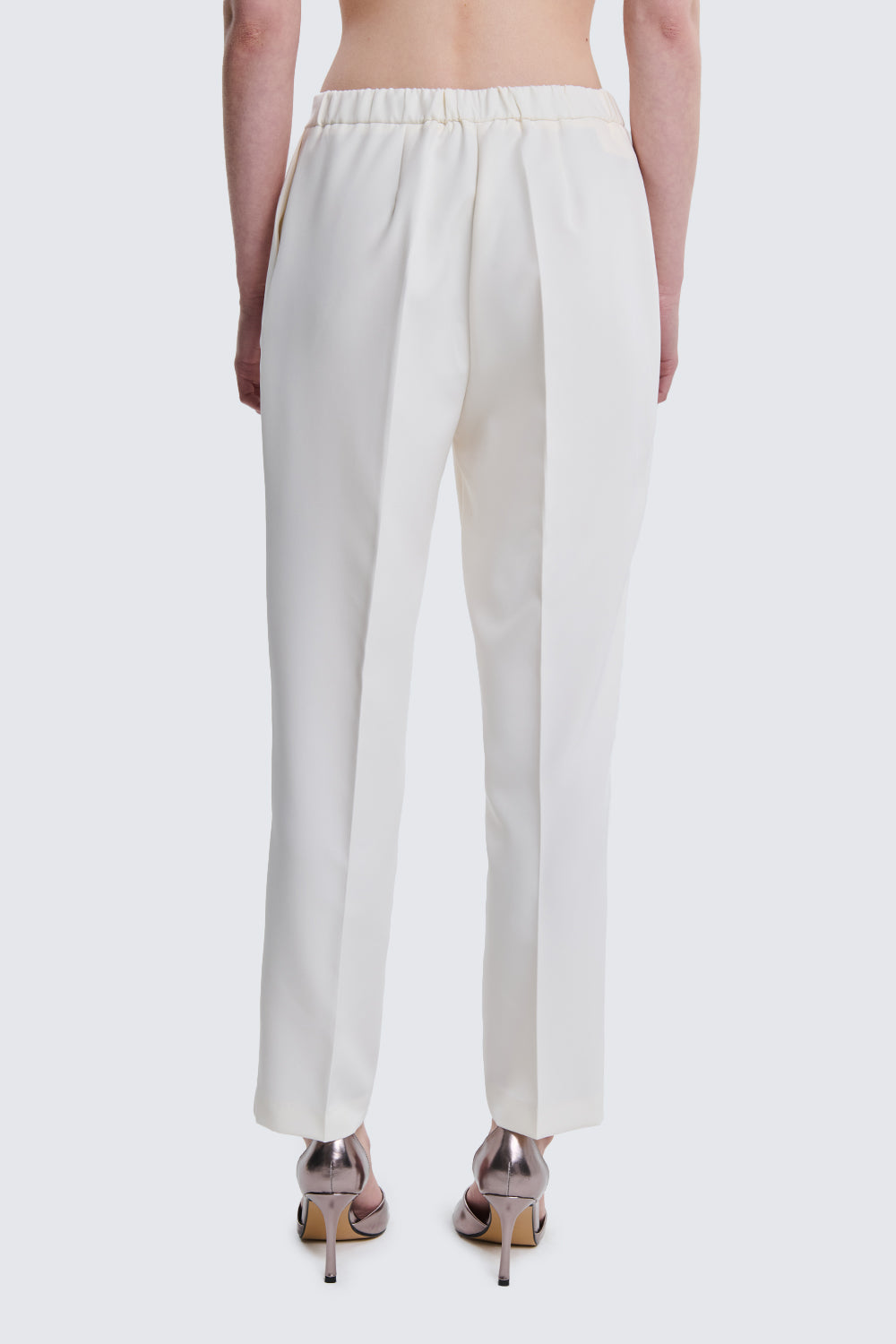 Basic Trousers with Satin Edge