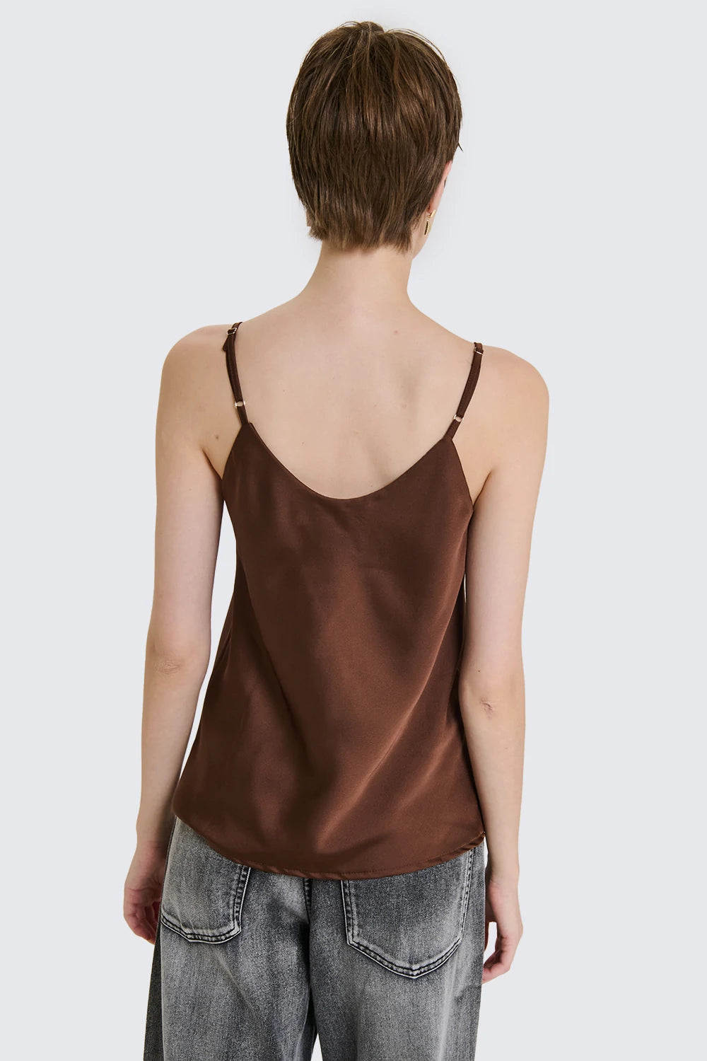 Satin Tank Top