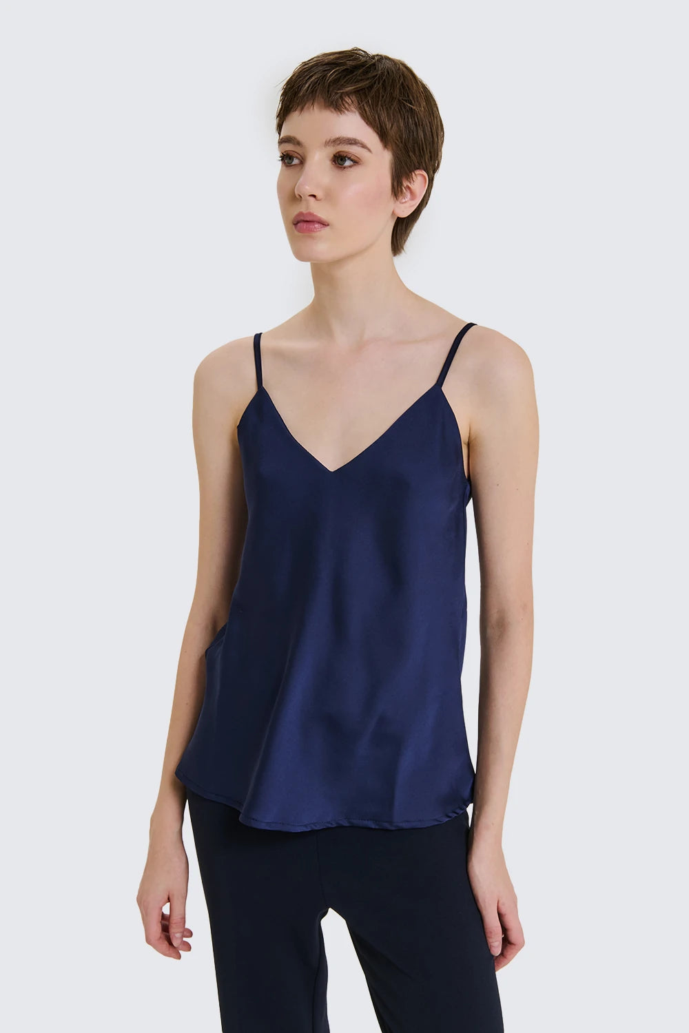 Satin Tank Top