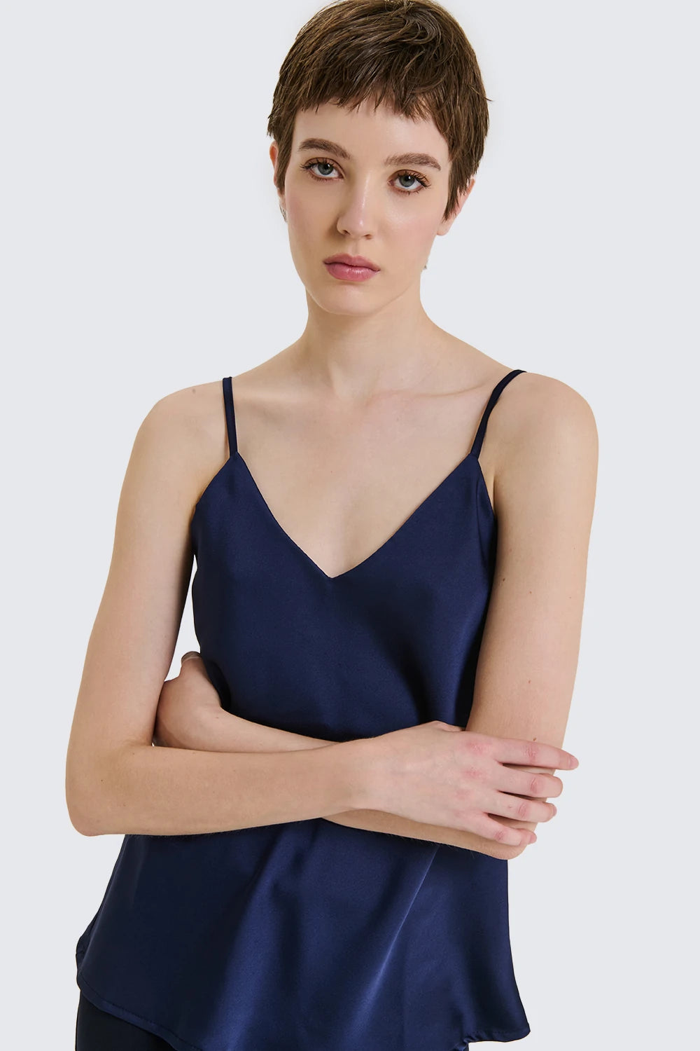 Satin Tank Top