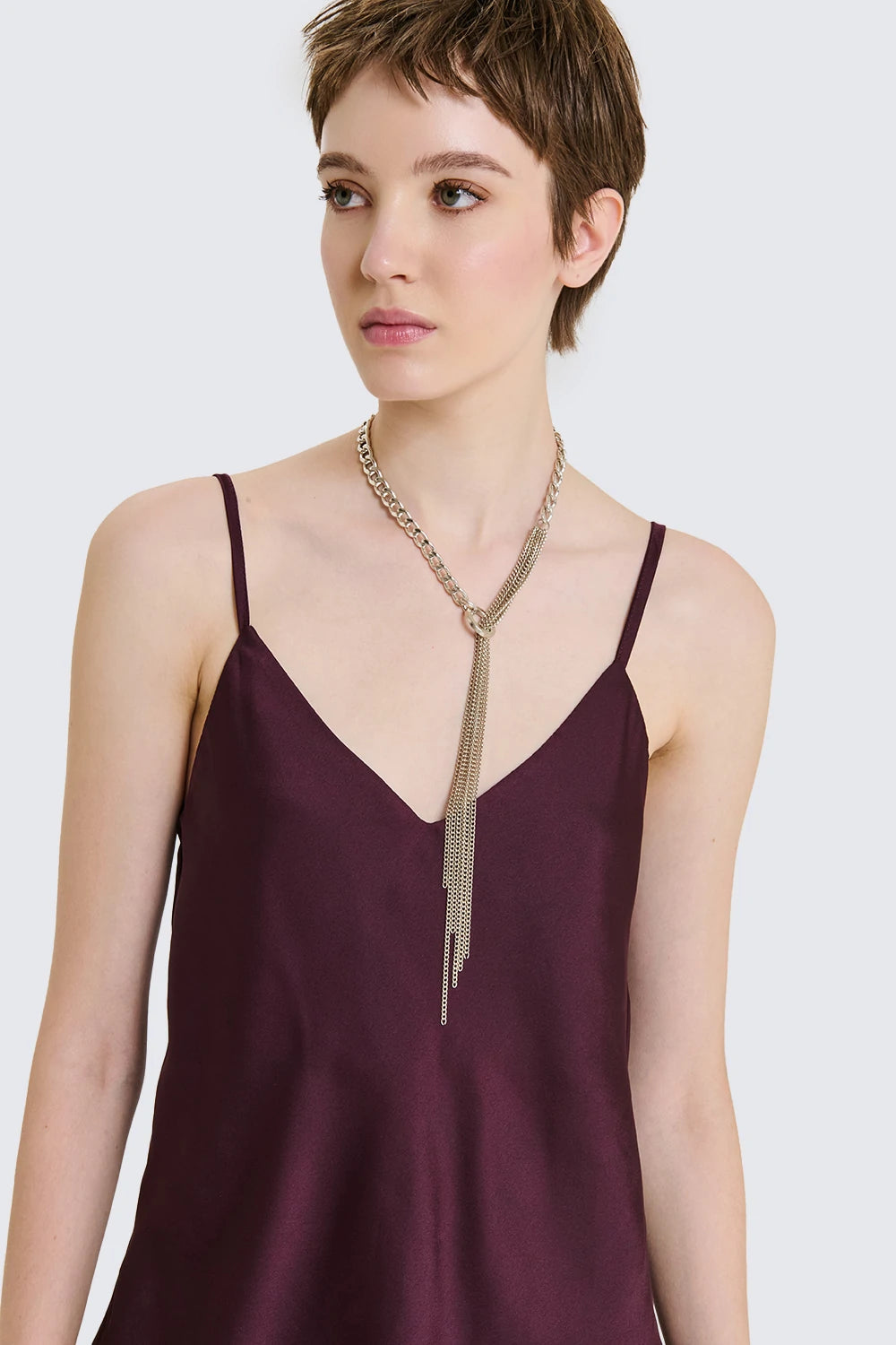 Satin Tank Top