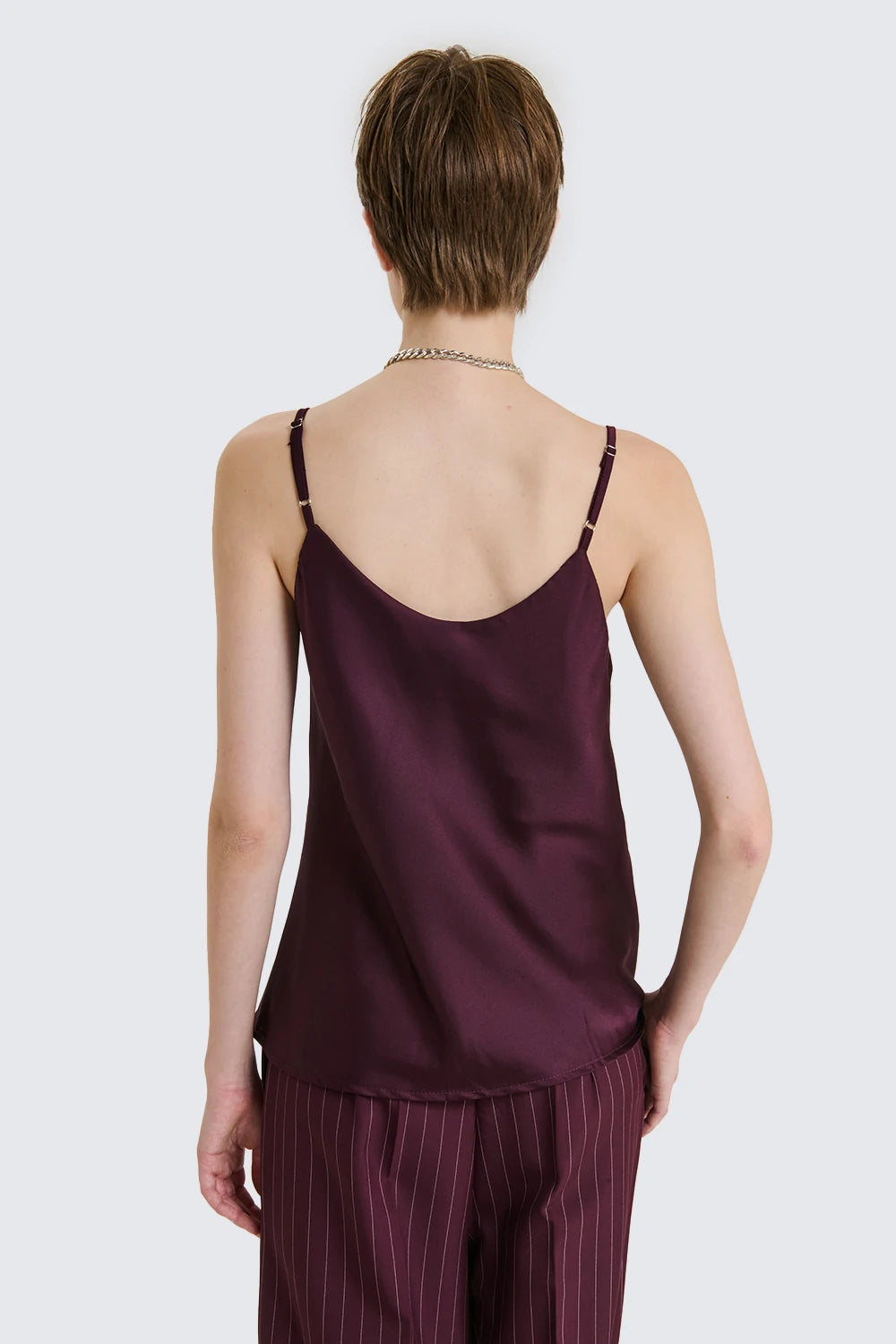 Satin Tank Top