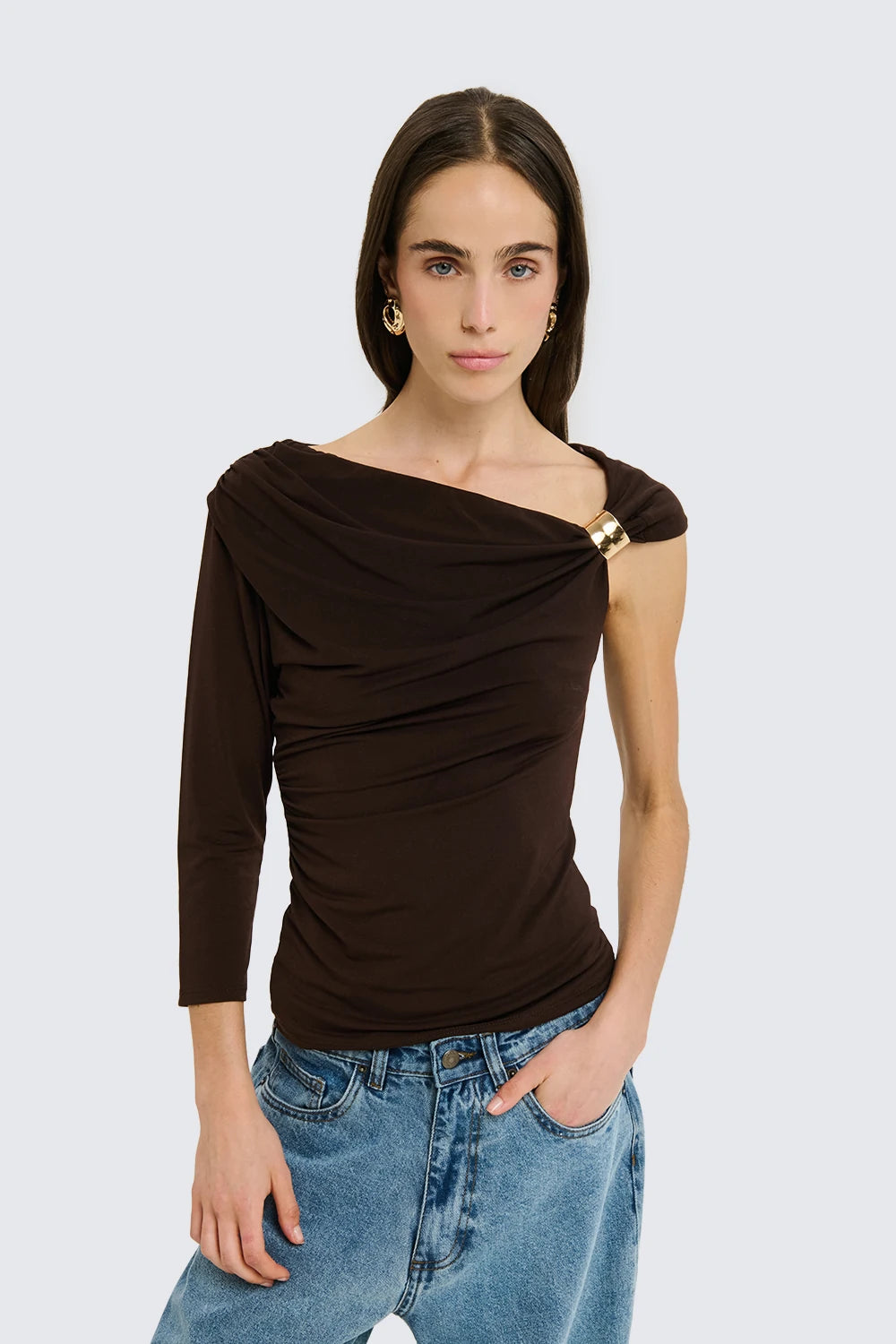 Sweater with Gold Detail