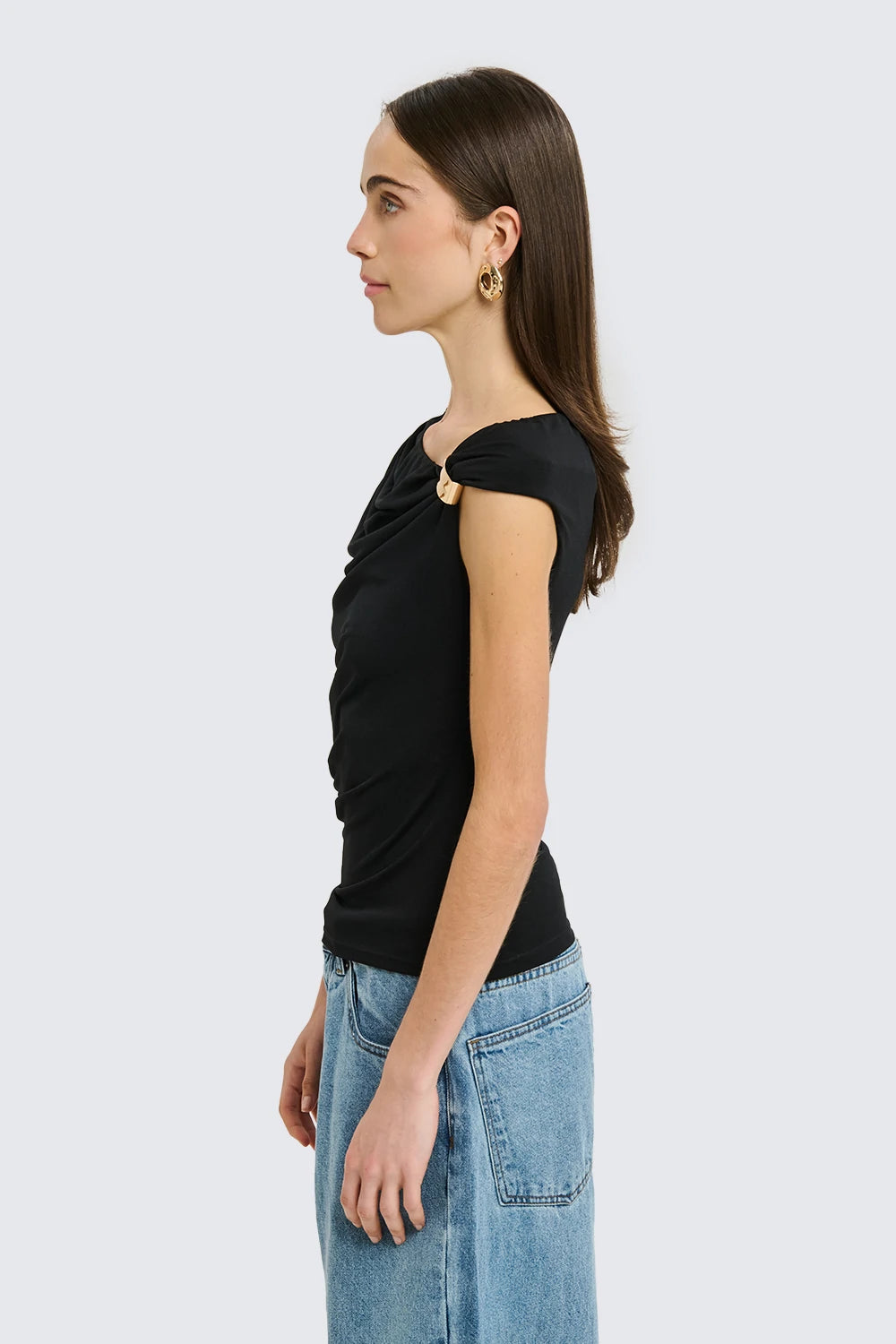 Sweater with Gold Detail