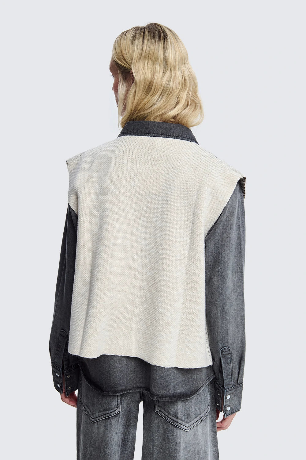 Vest with Embroidery