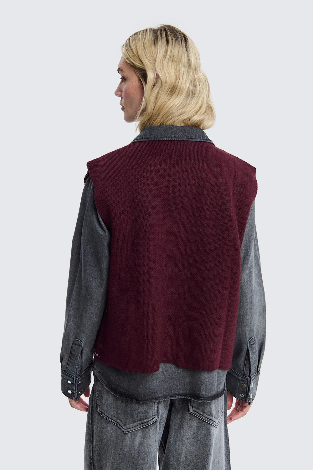 Vest with Embroidery