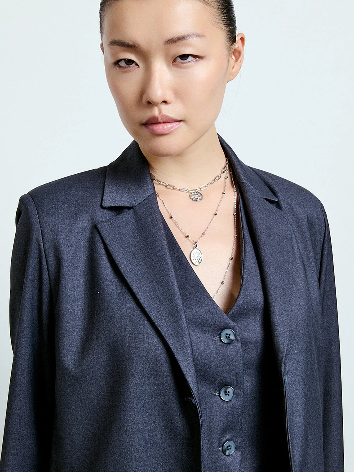 Two-button Tailored Blazer