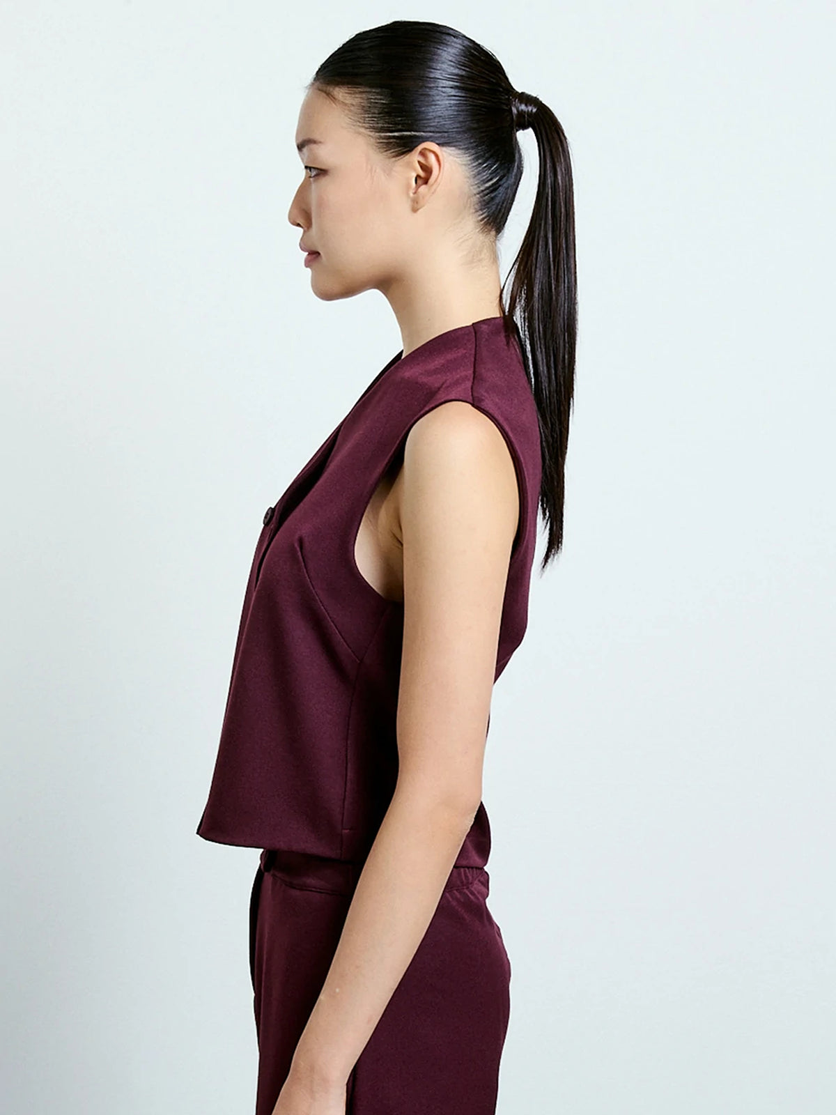 Asymmetric Tailored Vest