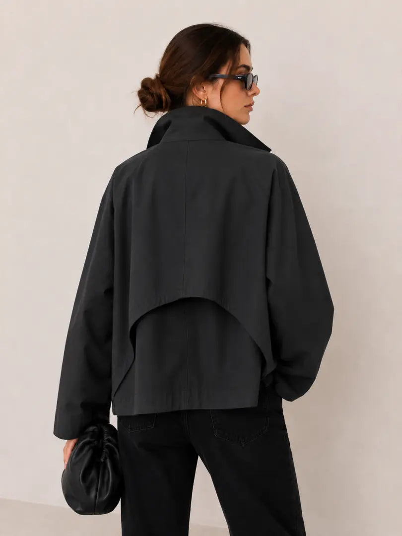 Layered High-Low Jacket