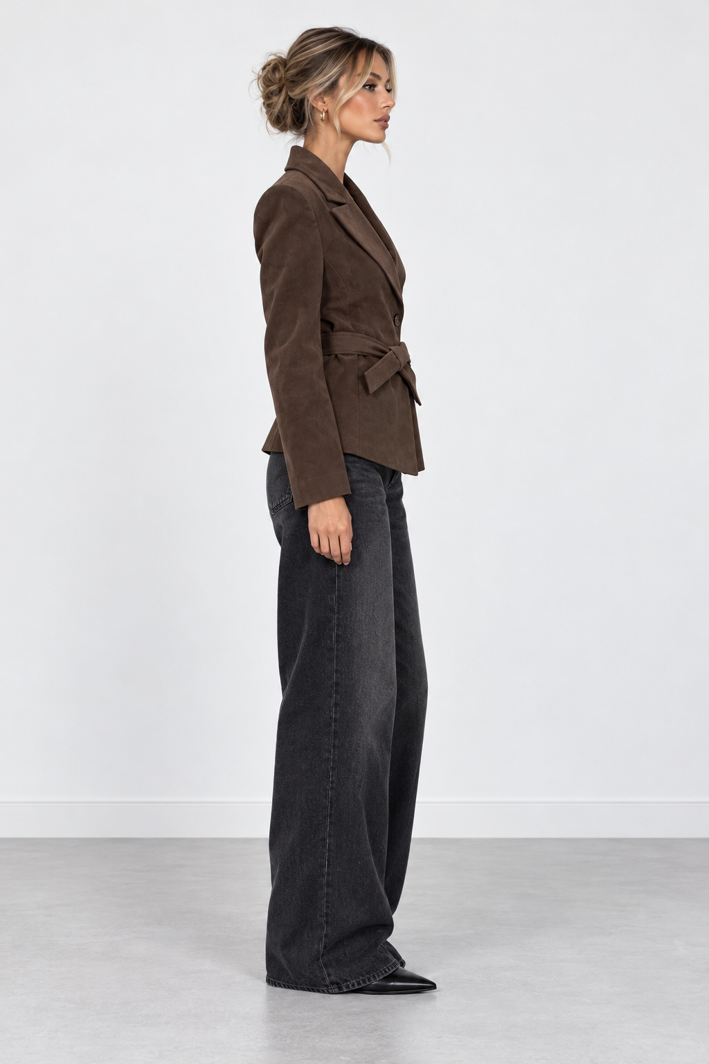 Belted Blazer