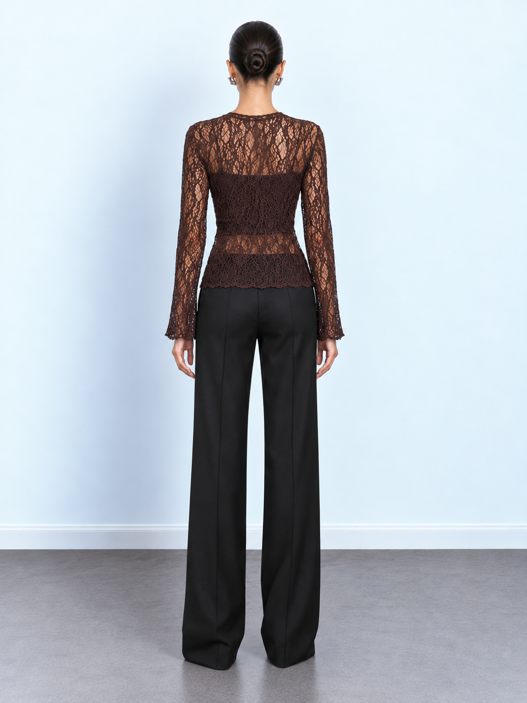 Sheer Lace Top