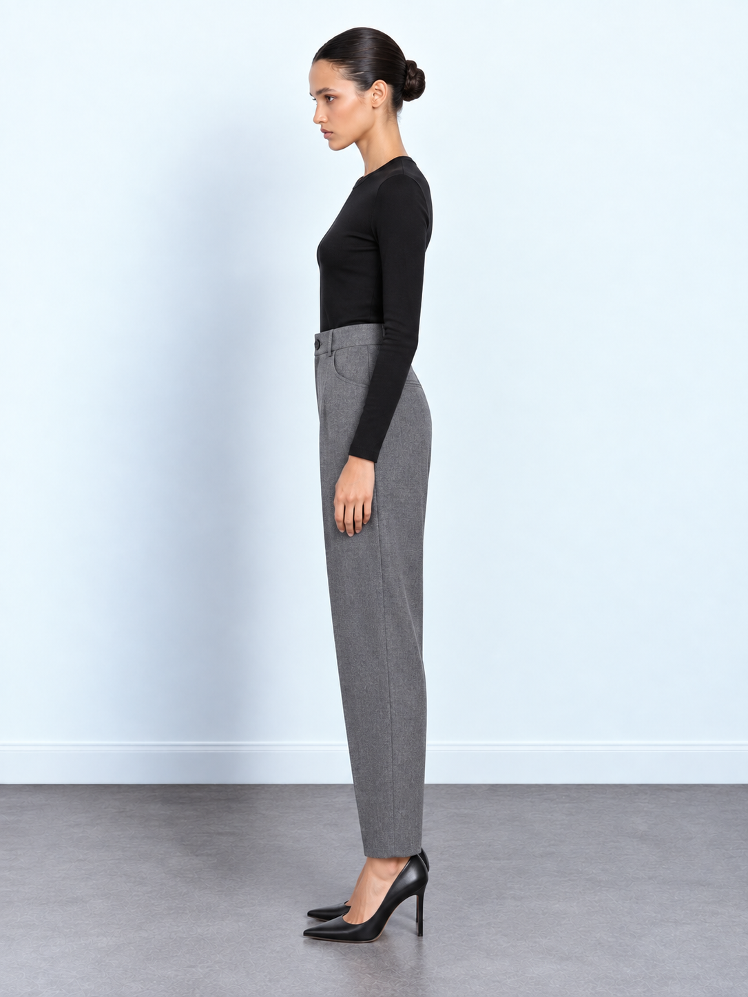 Tapered Tailored Trousers