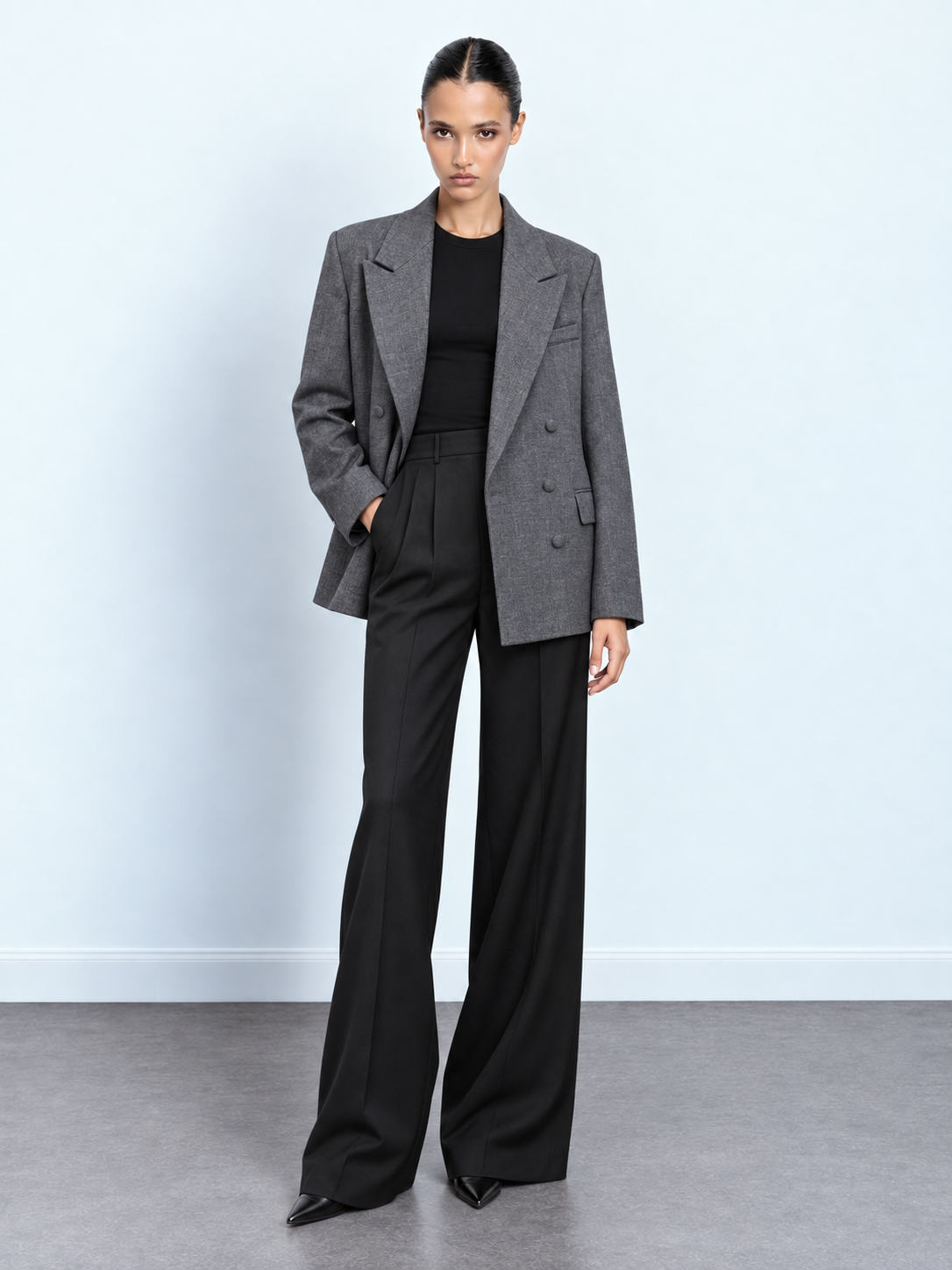 Double-Breasted Blazer