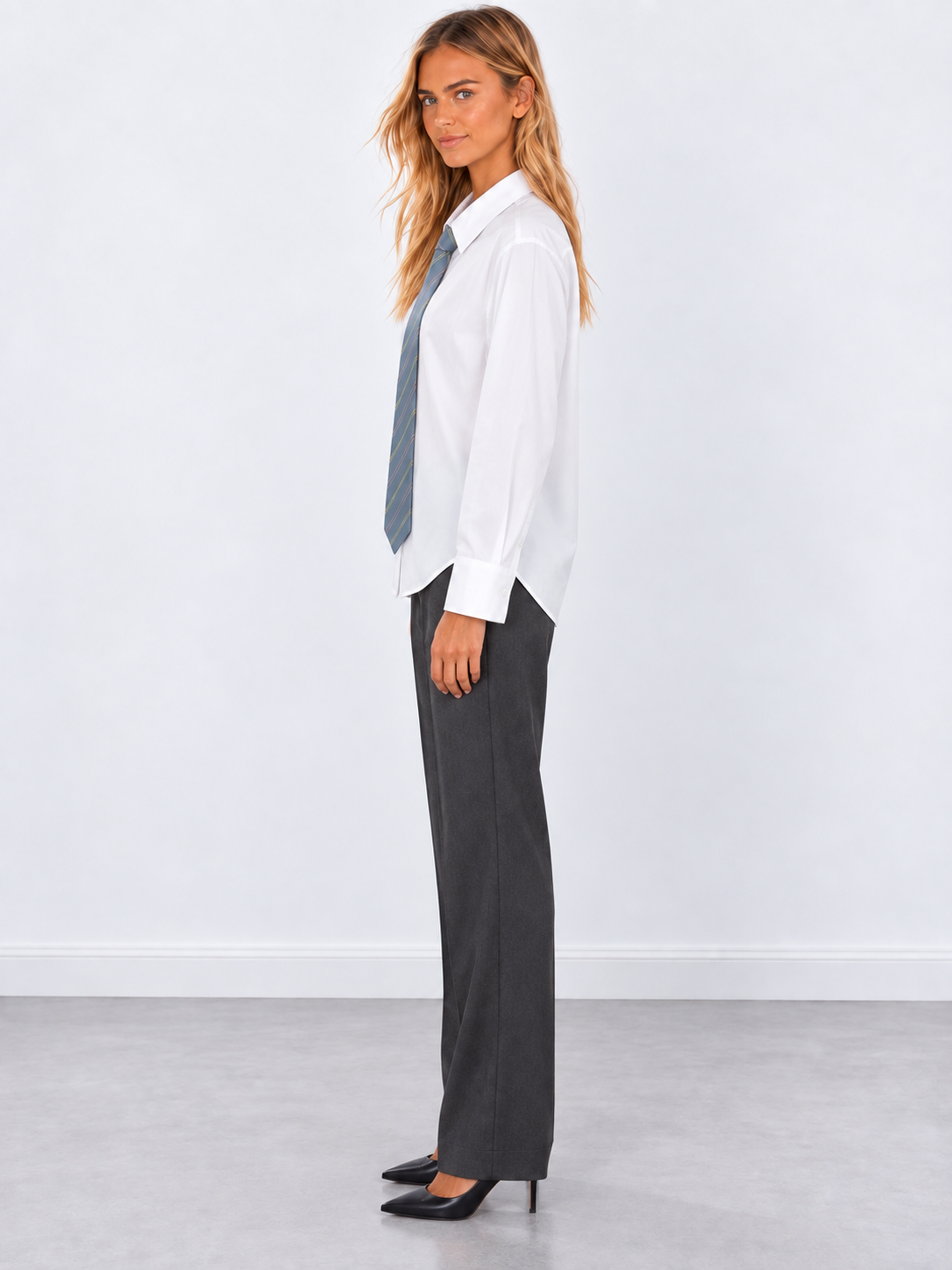 Tie-Detail Shirt