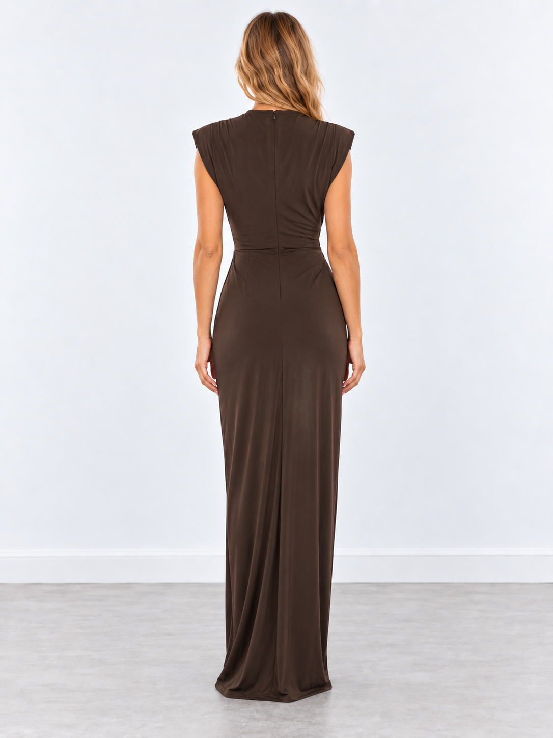 Draped Maxi Dress