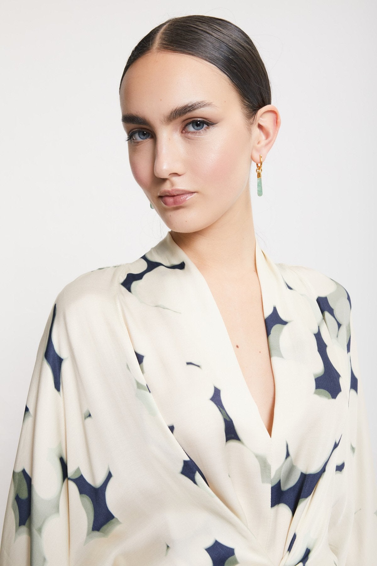 Long Printed Dress
