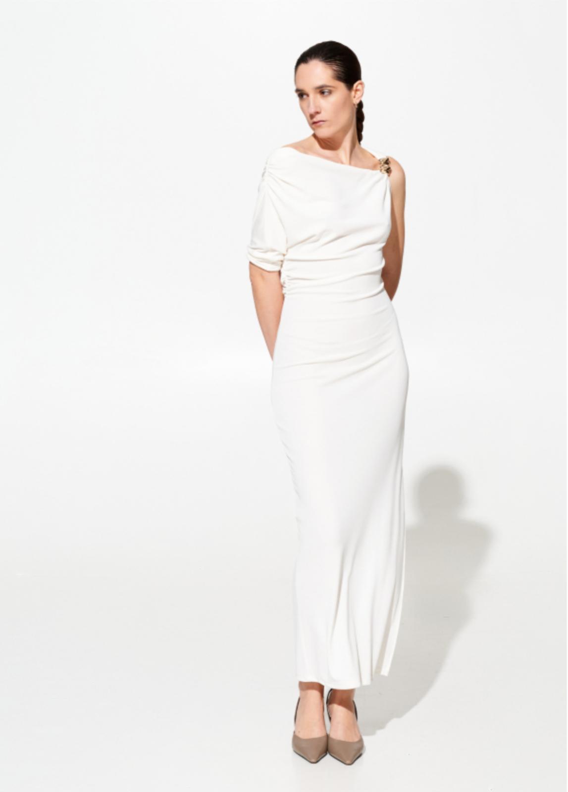 Dress with 3/4 Sleeve