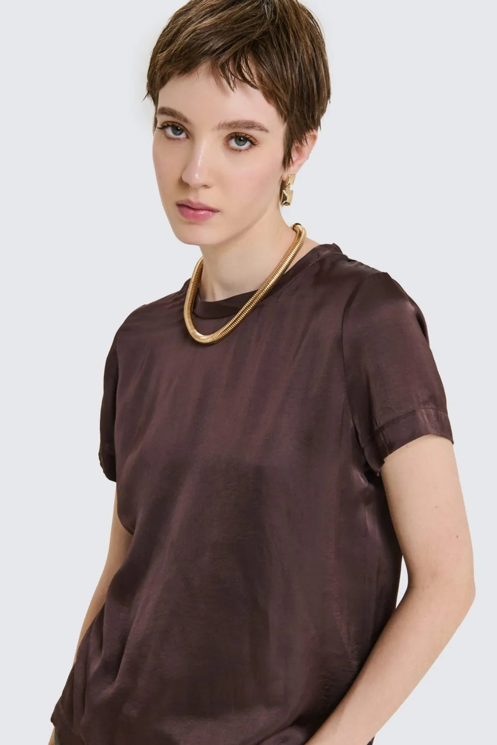 Satin T-Shirt