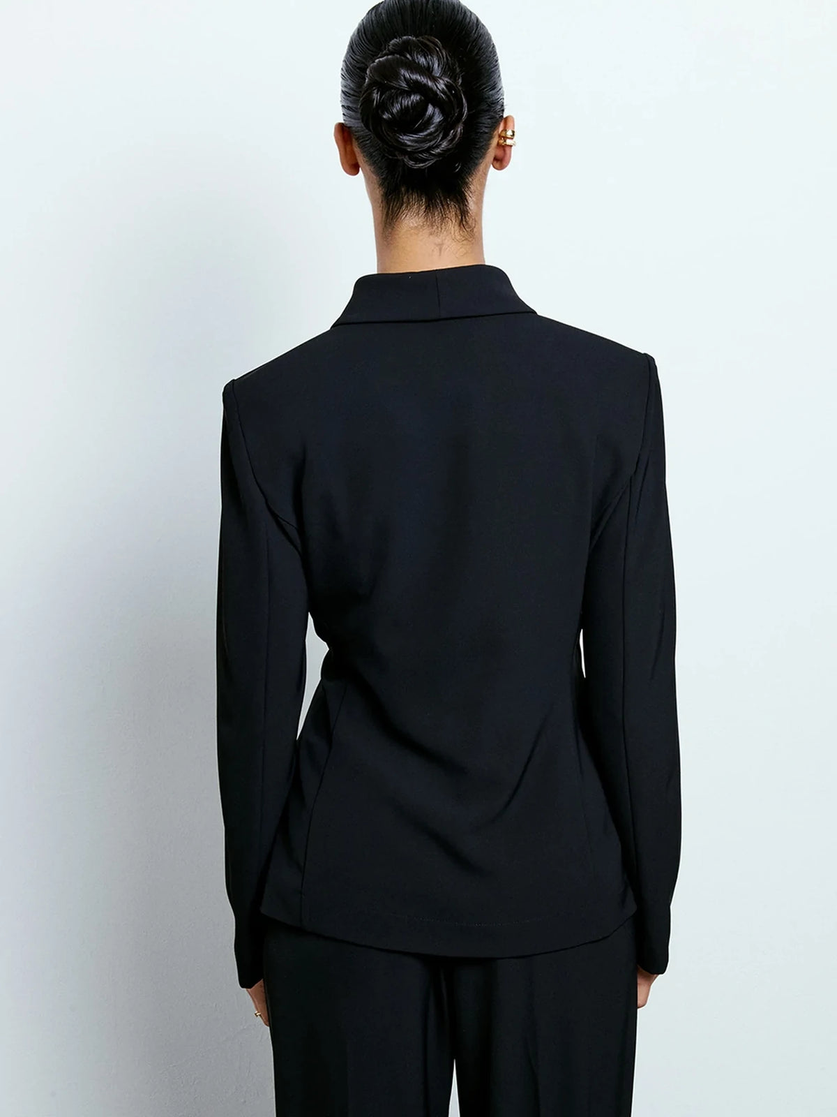 Belted Lapel Blazer